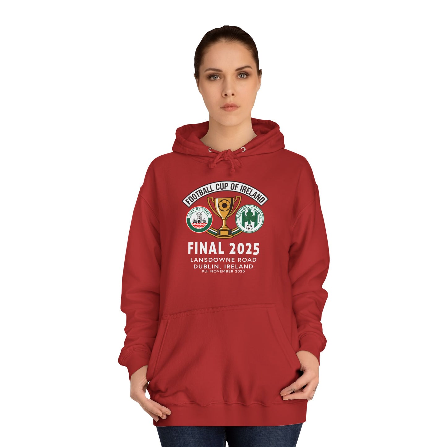 Football Cup of Ireland Final Hoodie