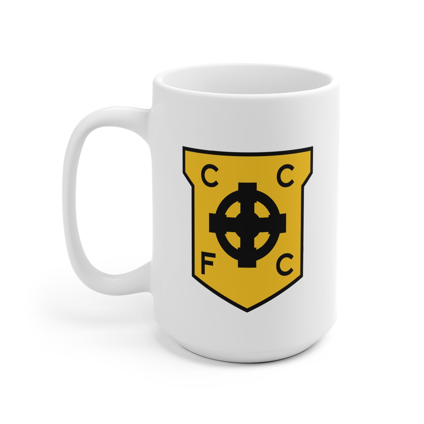White Cork Celtic Mug
