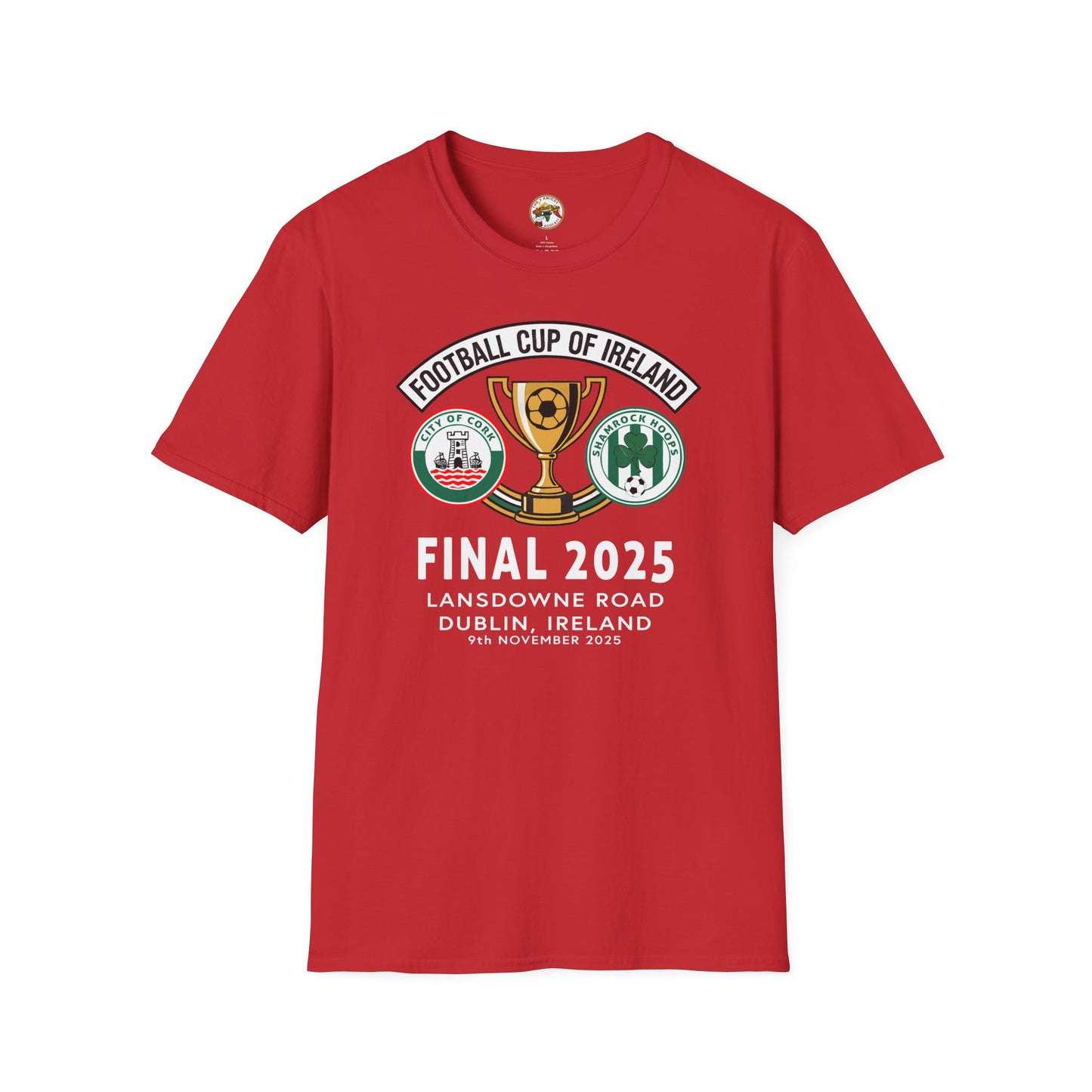 Football Cup of Ireland Final Tshirt