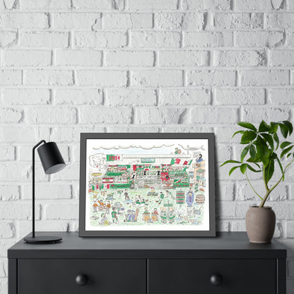 Framed - Pat Connolly's "Cork City FC Time Lapse" Poster