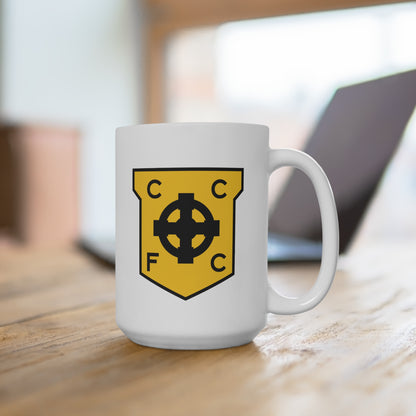 White Cork Celtic Mug