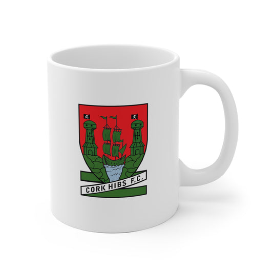 White Cork Hibs Mug