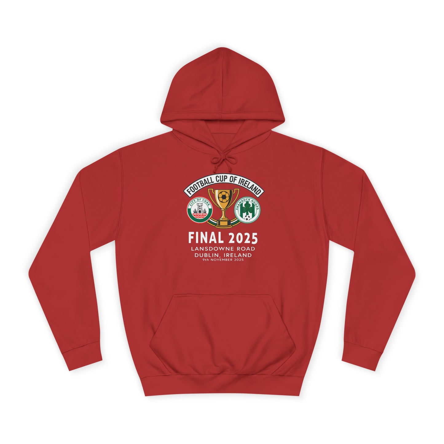 Football Cup of Ireland Final Hoodie