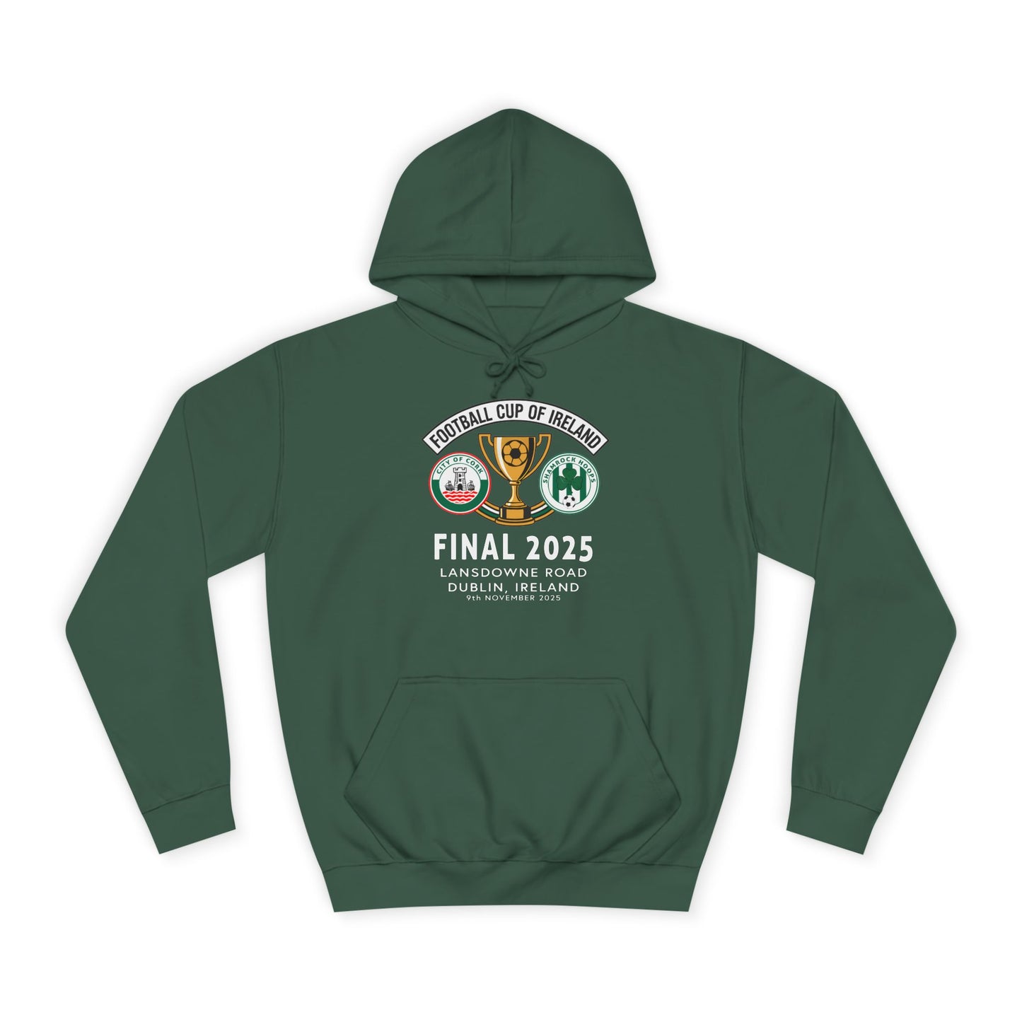 Football Cup of Ireland Final Hoodie