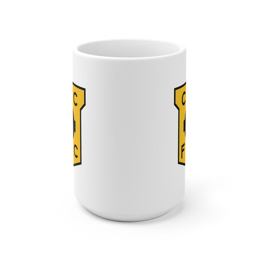 White Cork Celtic Mug