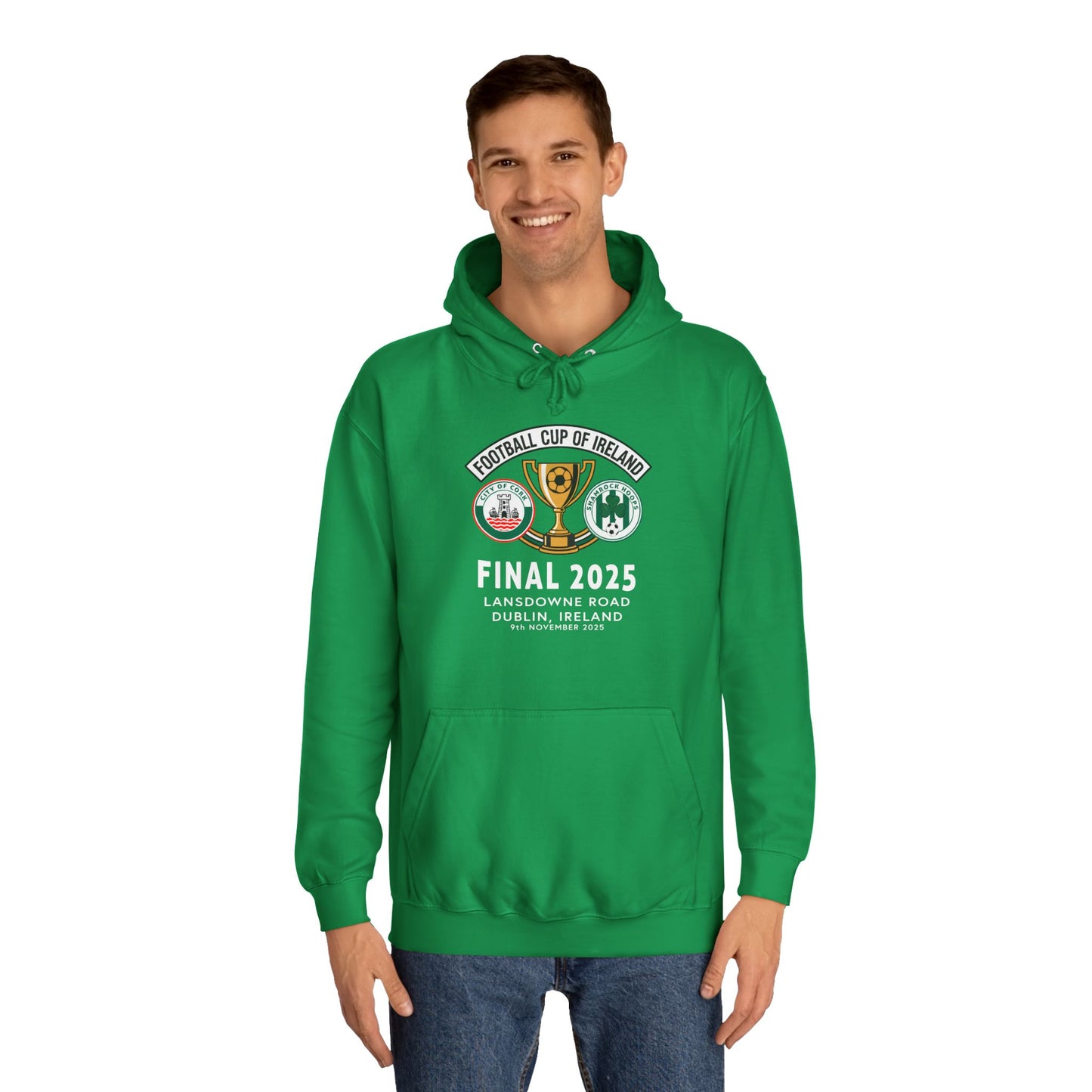 Football Cup of Ireland Final Hoodie
